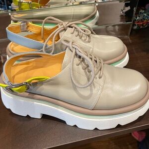 4ccccees funky platform loafers worn once size 38